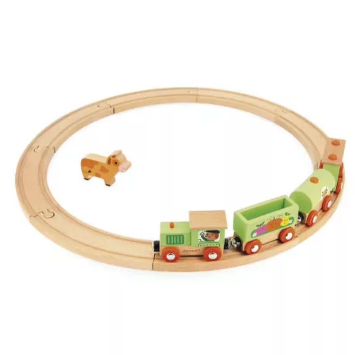 Story Farm Train With Tracks