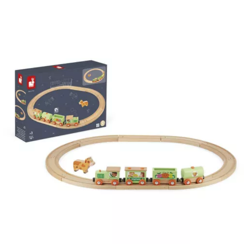 Story Farm Train With Tracks