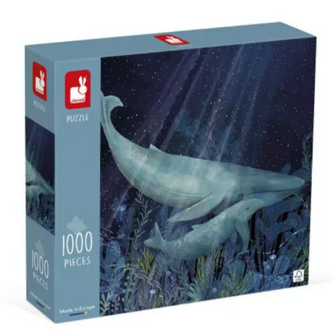 Whales In The Deep Puzzle - 1000 pcs 9yrs+