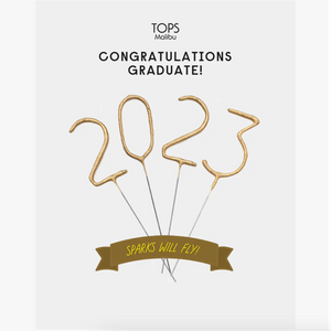 2023 Graduation Sparkler Card 4"