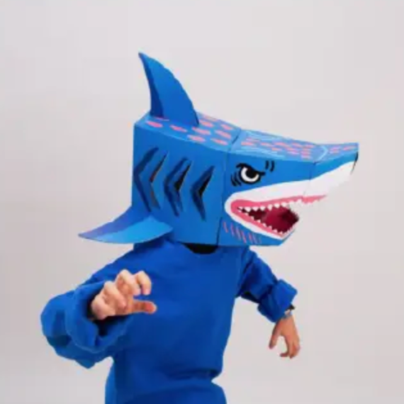 3D Shark Mask