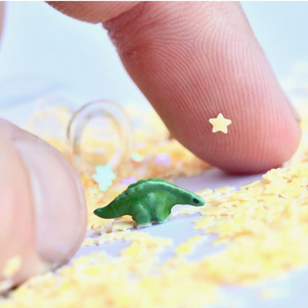 World's Tiniest Stegosaurus Figurine