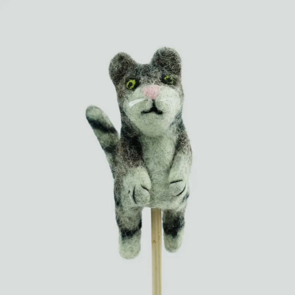 Felt Finger Puppets - Cats and Dogs