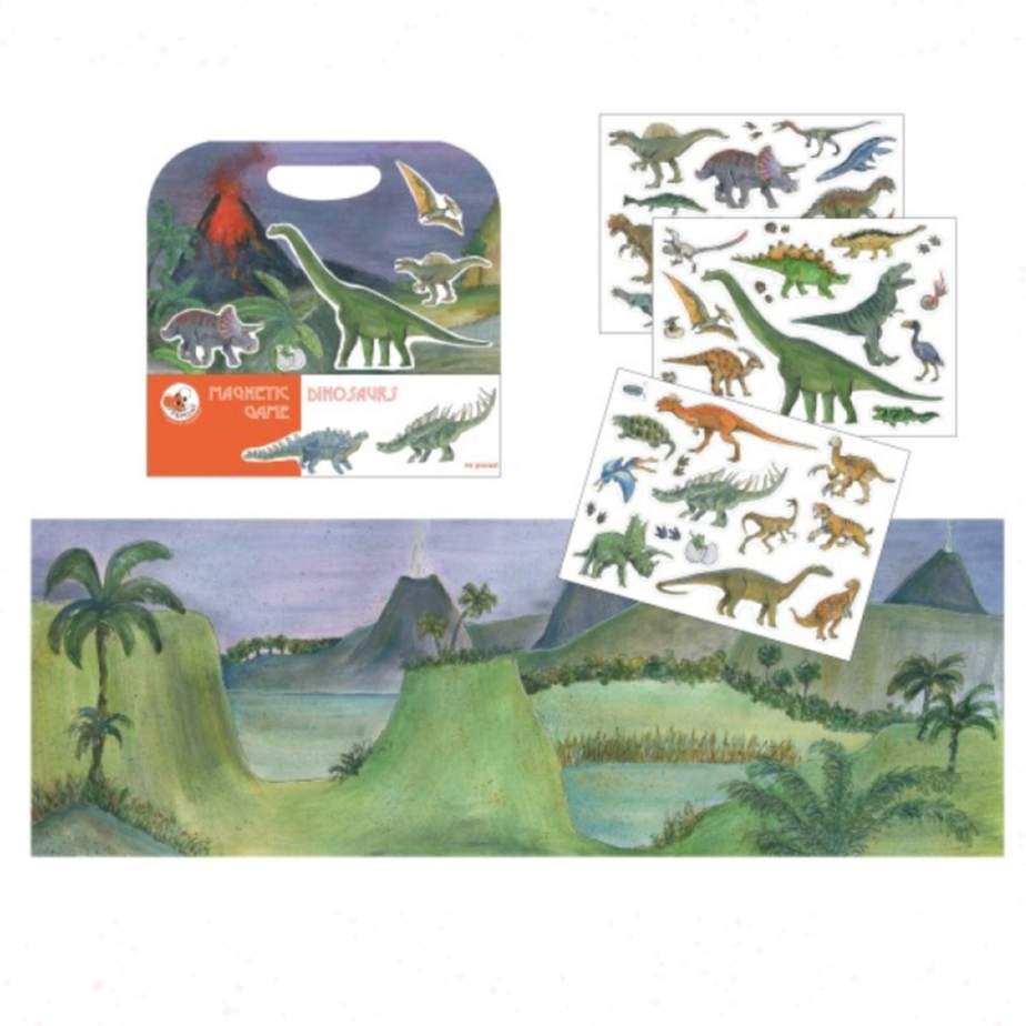 Magnetic Game -dinosaurs 3yrs+
