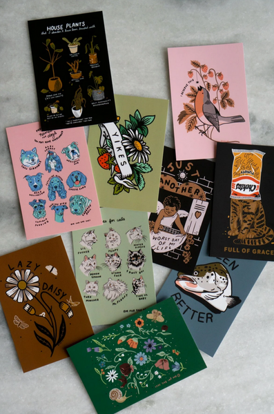 Stay Home Club Postcard -20pk