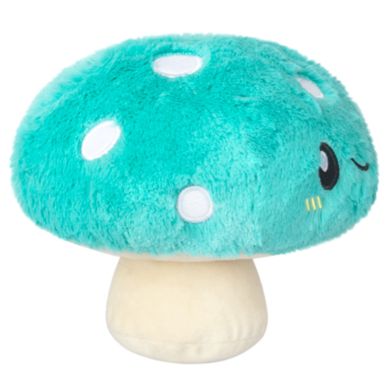 Snacker Turquoise Mushroom 6"