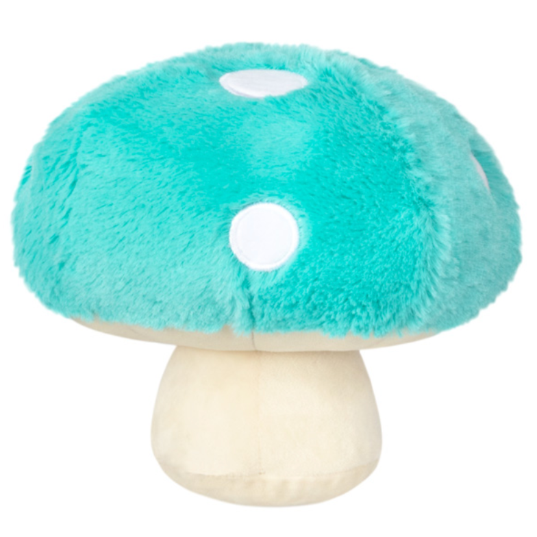 Snacker Turquoise Mushroom 6"