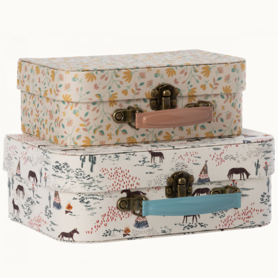 Fabric Suitcases 2 pcs.