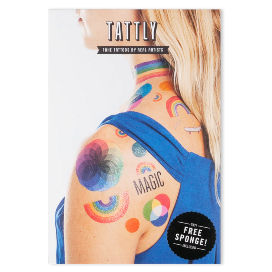 Rainbow Tattoo Set