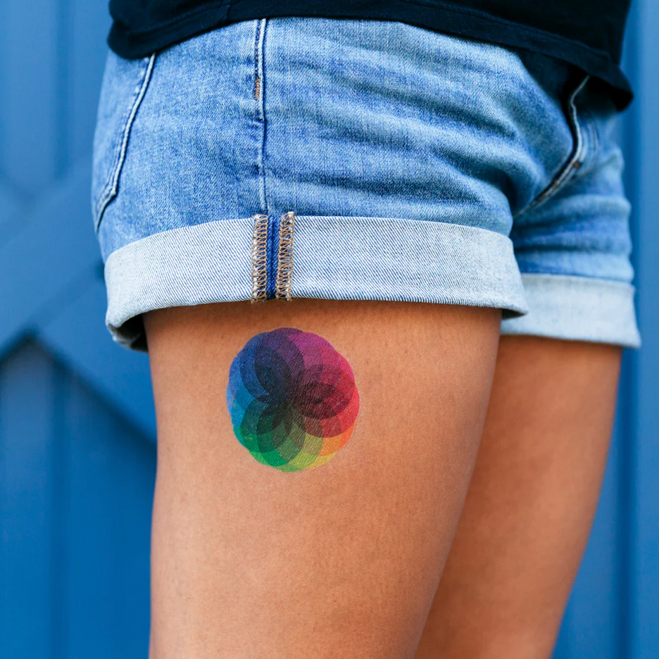 Rainbow Tattoo Set