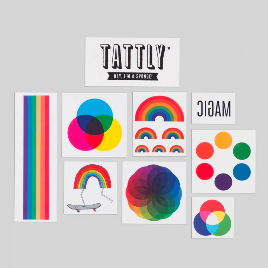 Rainbow Tattoo Set