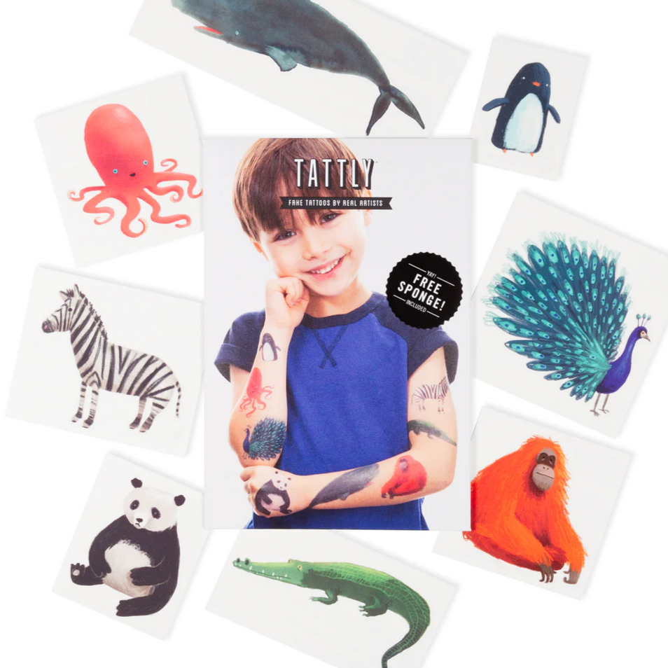 Wildlife Tattoo Set - Oliver Jeffers