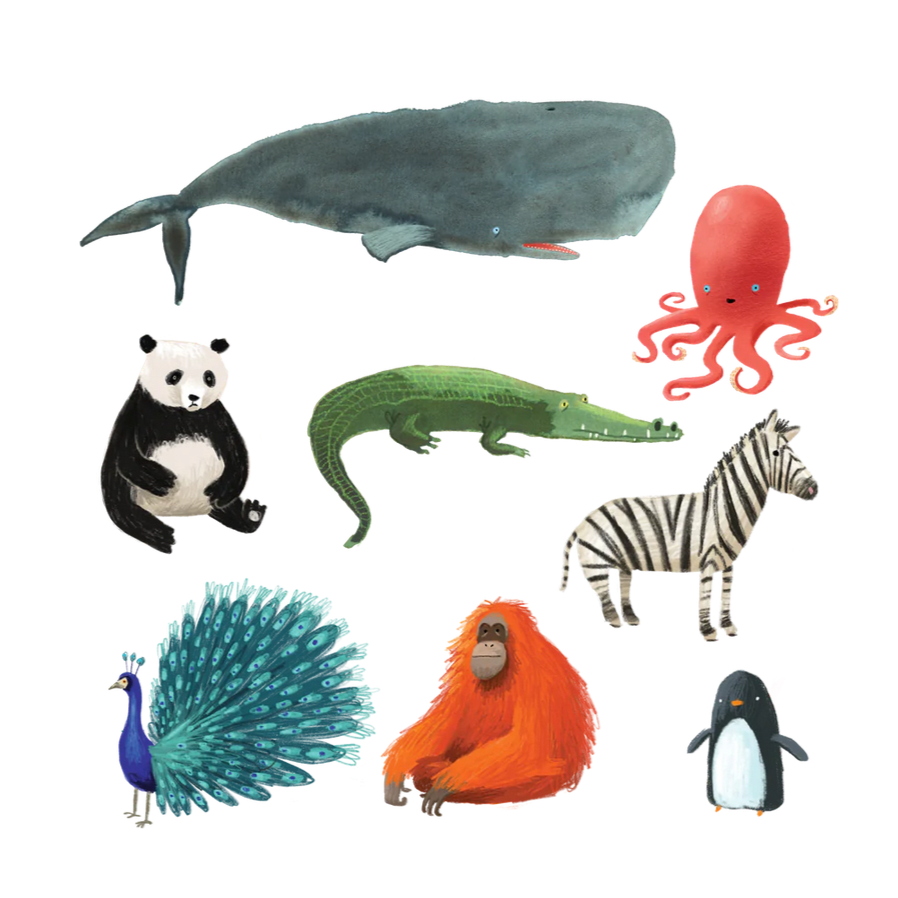 Wildlife Tattoo Set - Oliver Jeffers