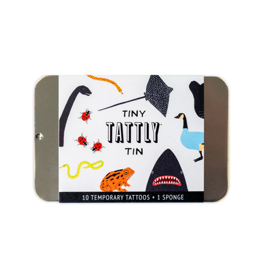 Tiny Animal Tattoo Tin - Lorien Stern