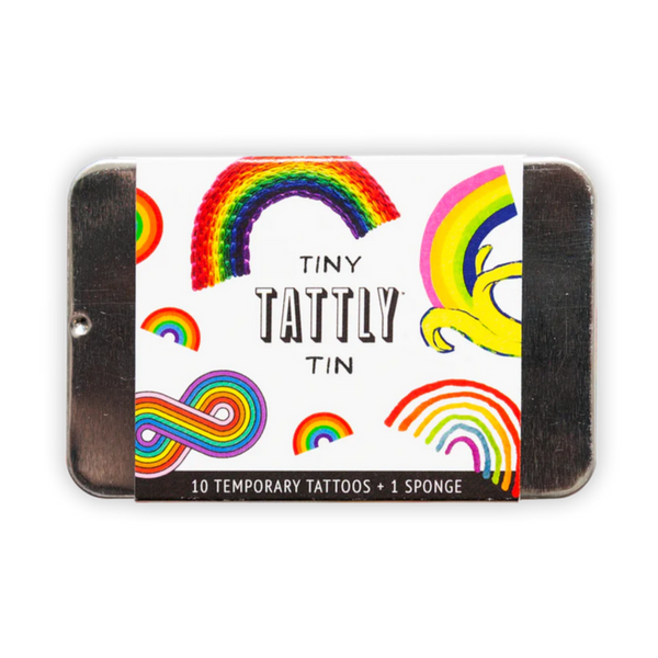 Rainbow Tattoo Tiny Tin