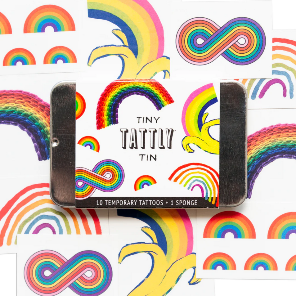 Rainbow Tattoo Tiny Tin