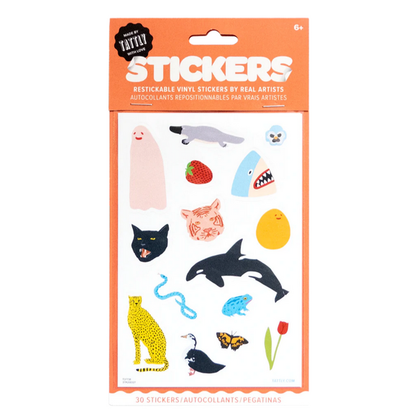 Sticker Sheet - Creature Party 2pk