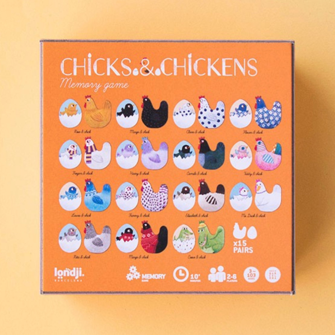 Chicks & Chickens -memo (3-8yrs)