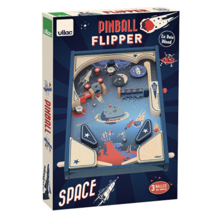  YOXALL Space Pinball Machine Tabletop Pinball Game