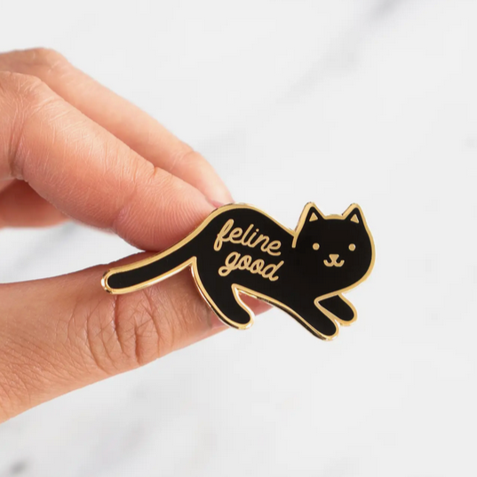 Feline Good Pin