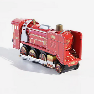 Railway Steam Locomotive Red 14yrs+