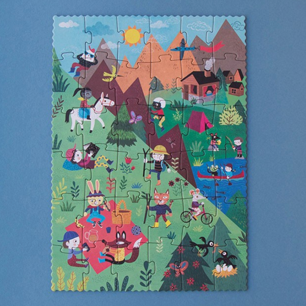 Let's Go To the Mountain -reversible puzzle 36pcs (5-8yrs)