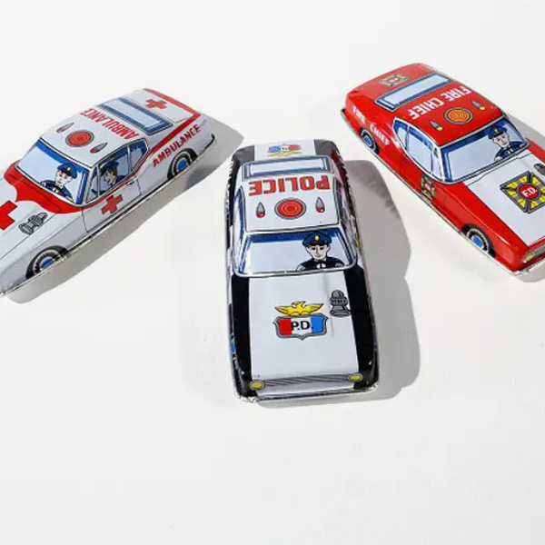Ford Mustang Fastback police, ambulance, fire brigade  -set of 3