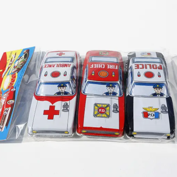 Ford Mustang Fastback police, ambulance, fire brigade  -set of 3