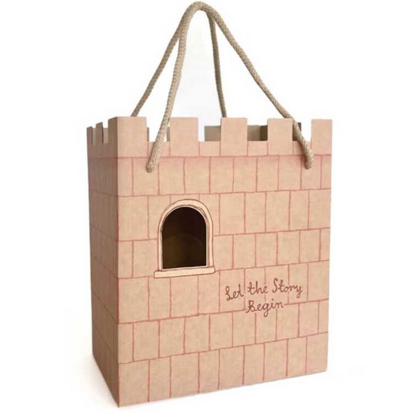 Castle Carboard Bag -Rose