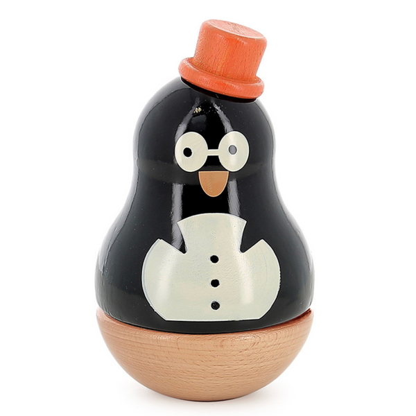René the Penguin Music Box