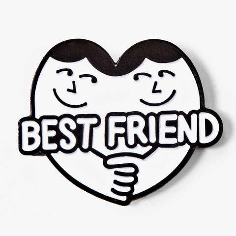 Best Friend Enamel Pin