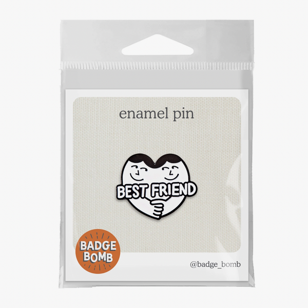 Best Friend Enamel Pin