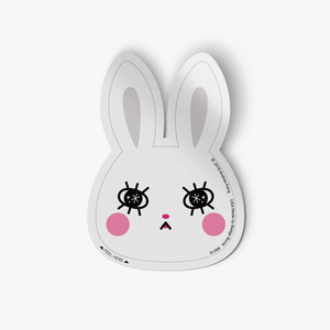 Andrea Kang - White Bunny Sticker