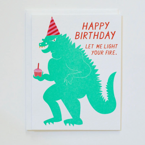 Happy Birthday - Let Me Light Your Fire -birthday