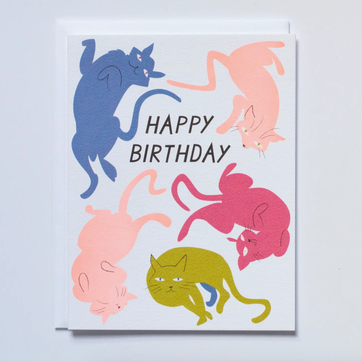 Happy Birthday Cats Card -birthday