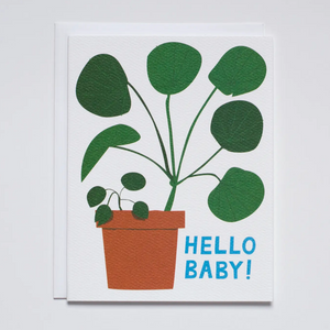 Hello Baby Note Card -baby