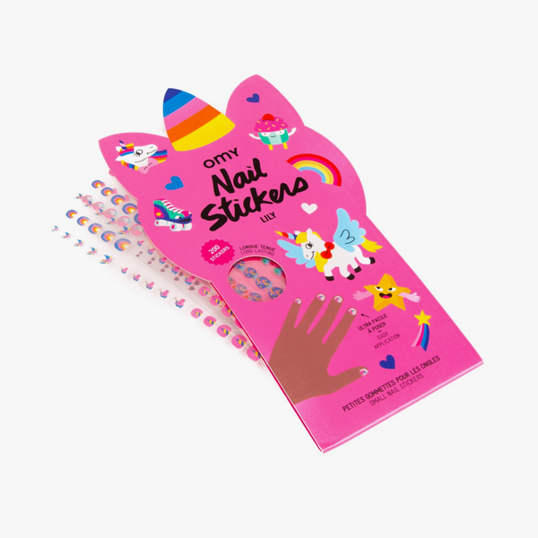 200 Unicorn Nail Stickers