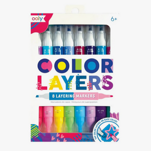 Color Layers Double-Ended Layering Markers (set of 8)