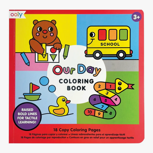 Our Day Copy Coloring Book (7.8" X 7.8")