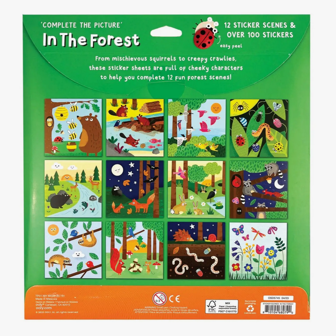 Sticker Scenes! - in the Forest (3-8yrs)