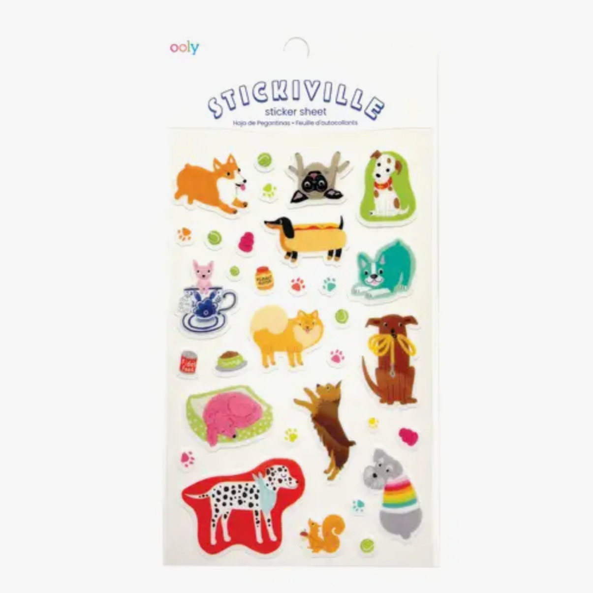 Stickiville Standard - Quirky Dogs (Clear Vinyl)