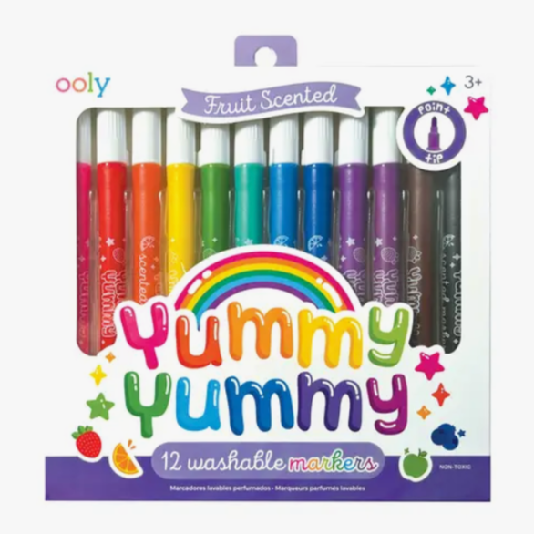 Yummy Yummy Scented Markers - set of 12