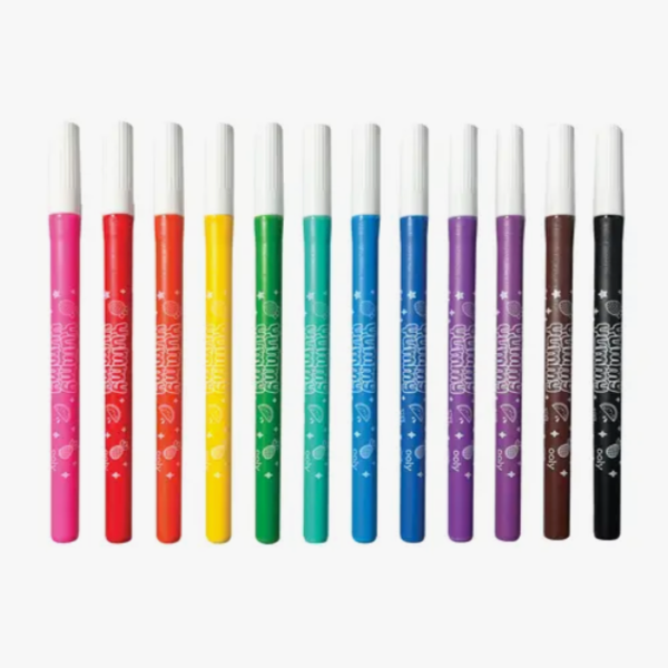 Yummy Yummy Scented Markers - set of 12