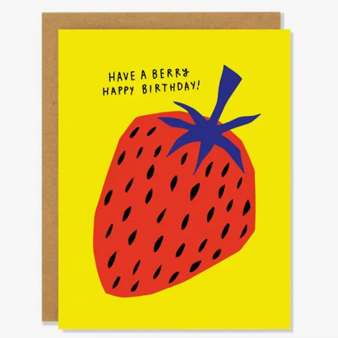 Berry Birthday Card -birthday