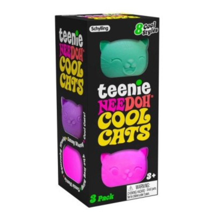 Teenie Nee Doh Cool Cats (set of 3)