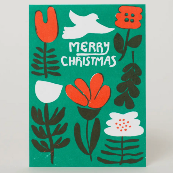 Merry Christmas Flower Box Set -pk6 -Holiday