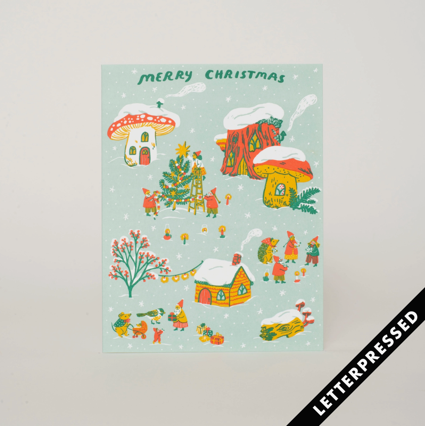 Merry Christmas Village -Phoebe Wahl -holiday