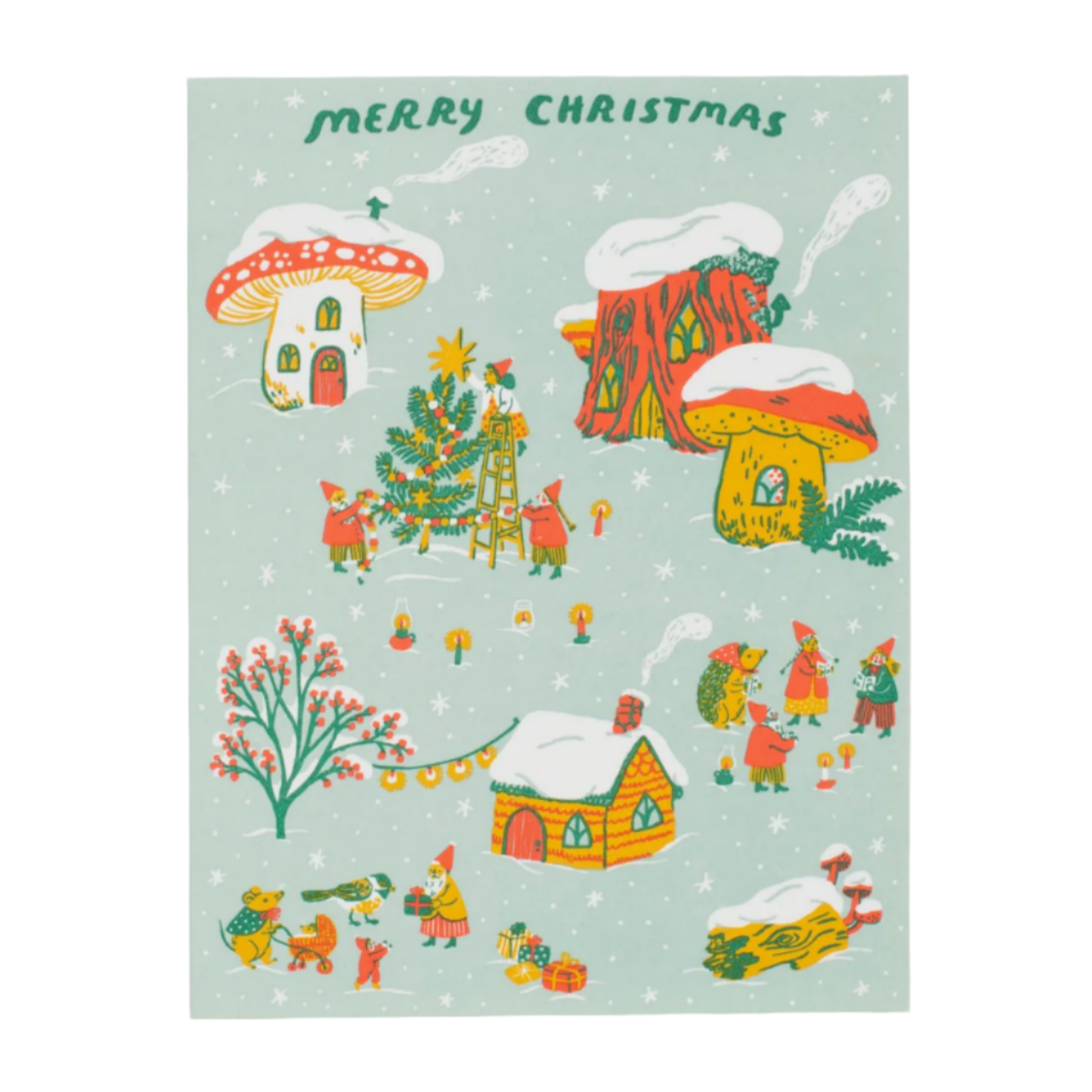 Merry Christmas Village -Phoebe Wahl