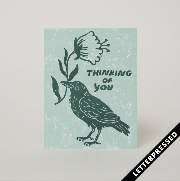 Thinking of You Crow -Phoebe Wahl -love