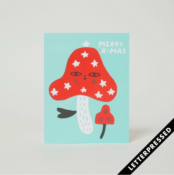Merry Christmas Mushroom -Suzy Ultman -holiday